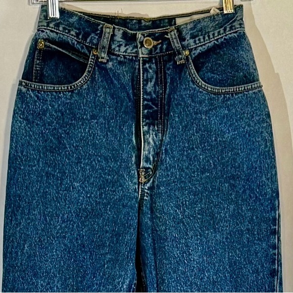 Vintage Lawman Premium High Rise Cotton Stonewash Denim , Junior Size 9 - Picture 4 of 5